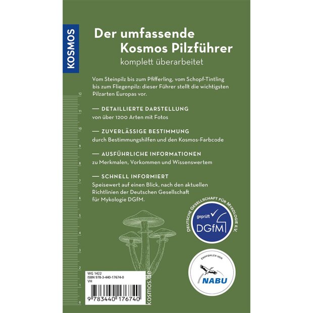 Der große Kosmos Pilzführer, Hans E. Laux, ISBN: 978-3-440-176740