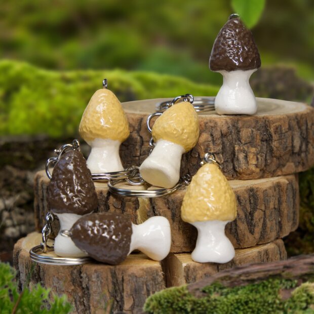 Keychain Morel