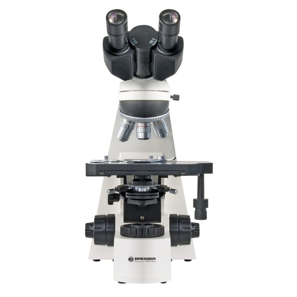 Bresser Microscope Science TRM-301 40x-1000x with Köhler illumination and Abbe condenser 