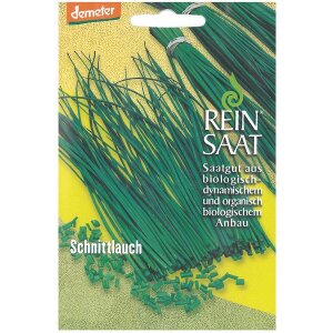 Chives, medium-coarse tubular Seeds from organic Farming