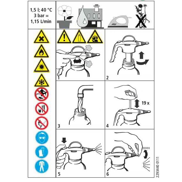 Drucksprüher Mesto FLEXI 3131