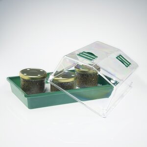 Gewächshaus Mini + 3 PF Substrate