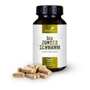 Bio Zunderschwamm (Fomes fomentarius) Pilzpulverkapseln 120 Stk.