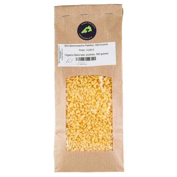 Organic-Bees-wax pastilles, 500g