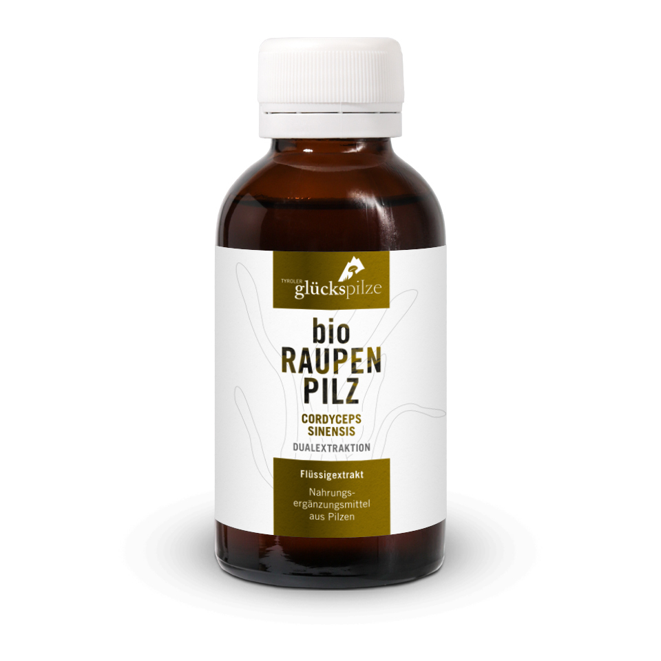 Bio-Raupenpilz - Cordyceps sinensis - Flüssigextrakt 100ml
