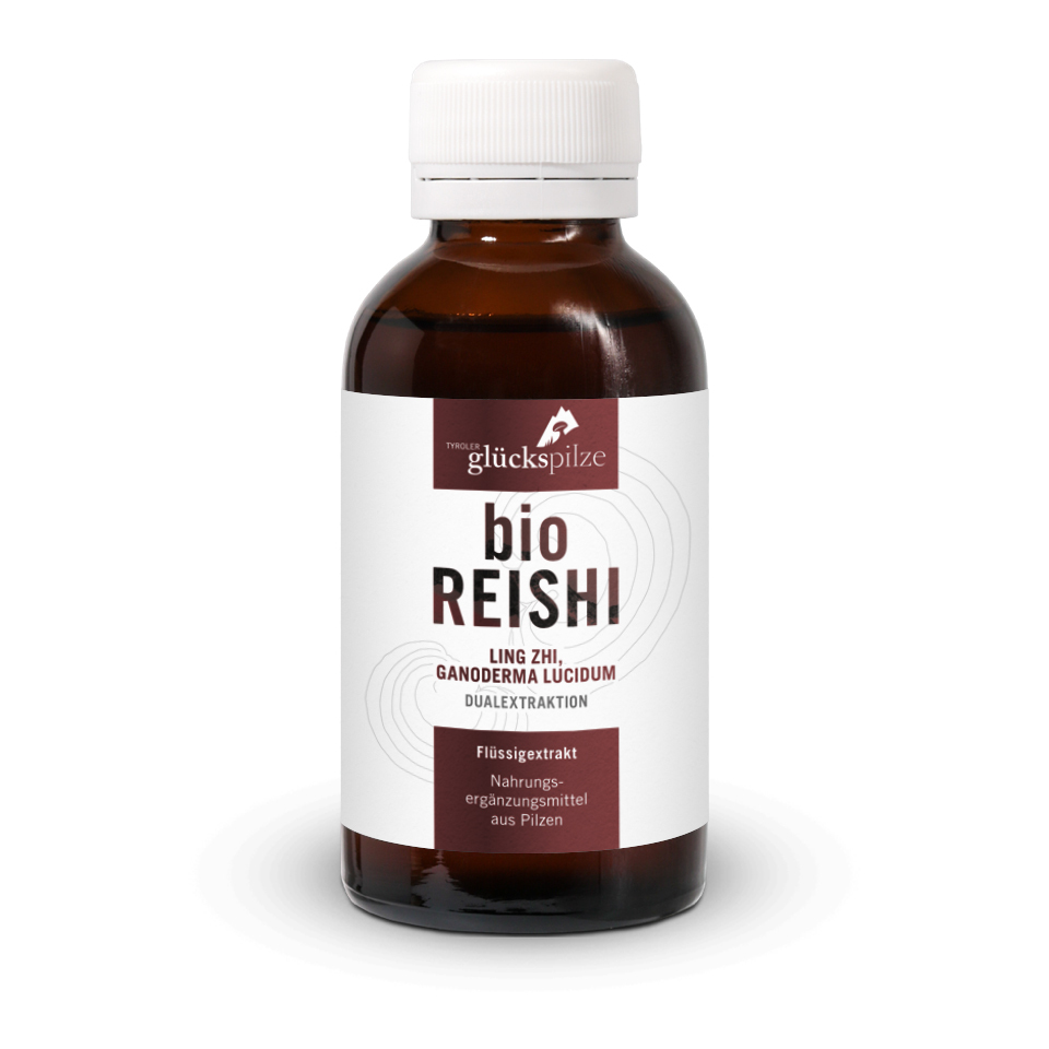 Bio-Reishi - Ganoderma lucidum - Flüssigextrakt 100ml
