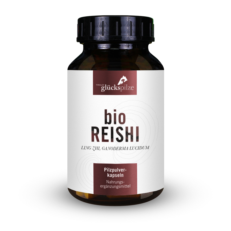 Bio-Reishi - Ganoderma lucidum - Pilzpulverkapseln 120 Stk.