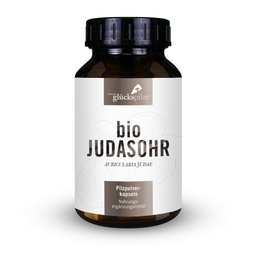 [AN207] Bio-Judasohr - Auricularia judae - Pilzpulverkapseln 120 Stk.