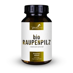 [AN210] Bio-Raupenpilz - Cordyceps sinensis - Pilzpulverkapseln 120 Stk.