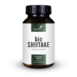 [AN002] Organic Shiitake - Lentinula edodes - Powder caps. 120 pcs.