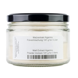 Organic Malt extract agar - Powder mixture, 141 g for 3 litres